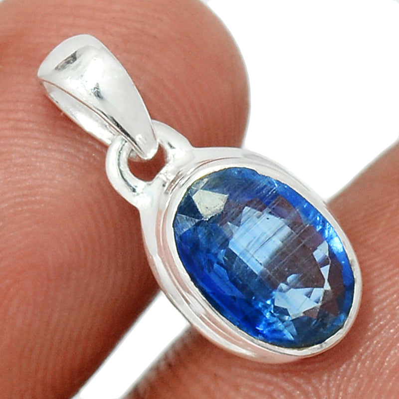 0.7" Kyanite Faceted Pendants - KYFP529