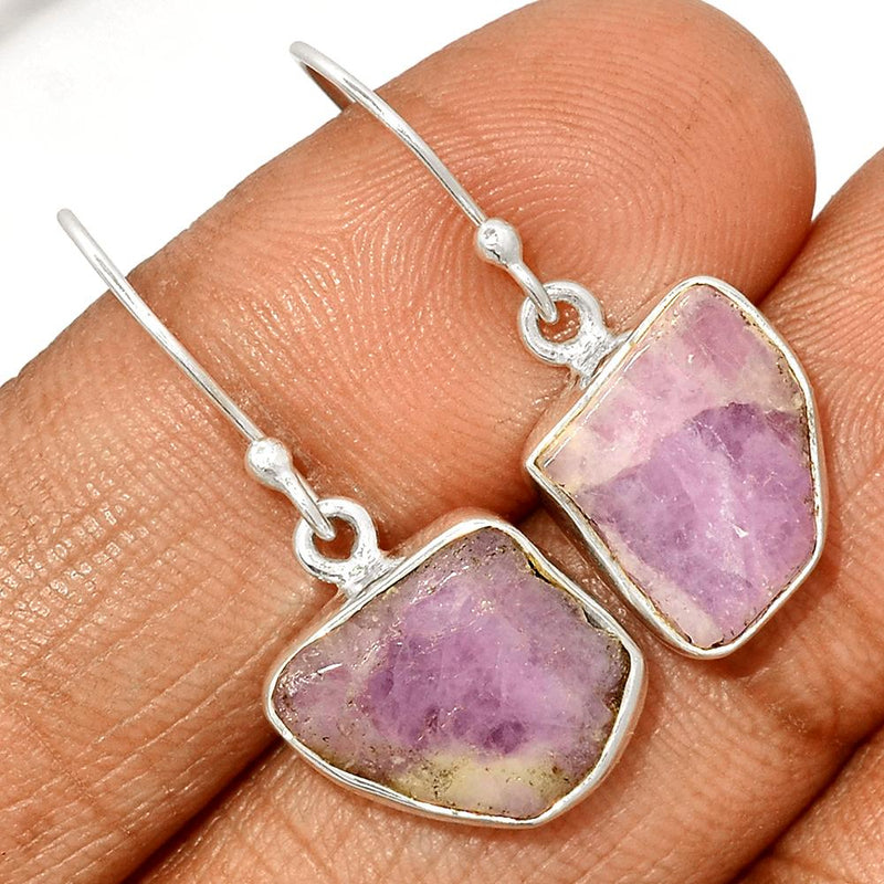 1.2" Kunzite Slice Earrings - KZSE66