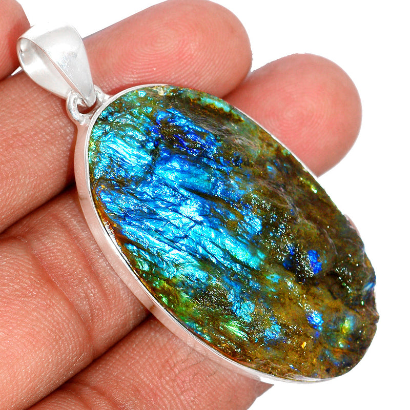 2.2" Labradorite Rough Pendants - LBRP942