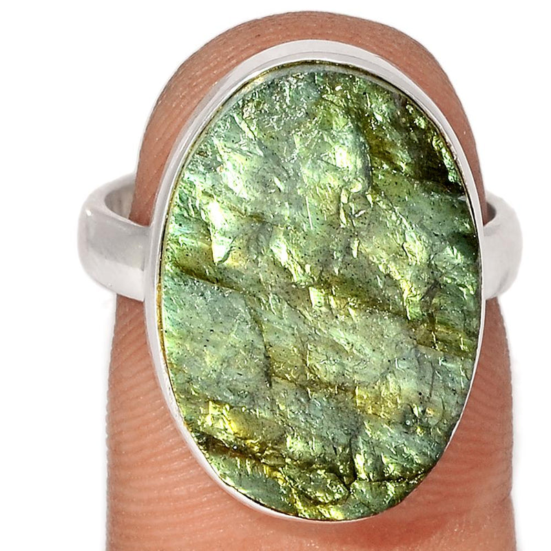 Labradorite Rough Ring - LBRR826