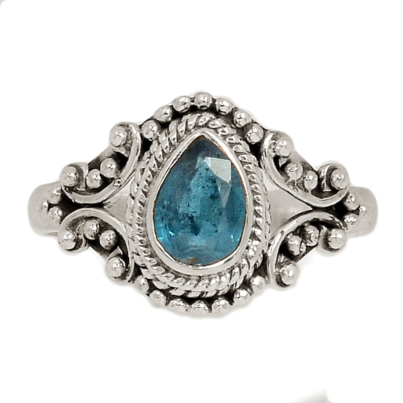 Small Filigree - London Blue Topaz Ring - LBTR42