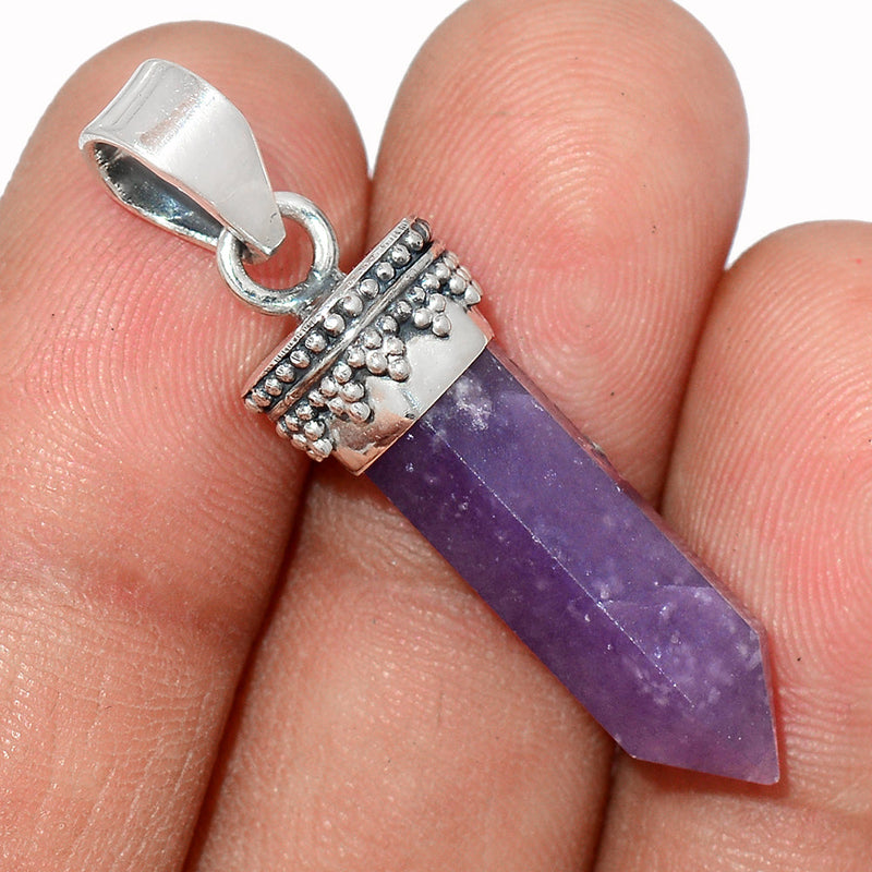 1.5" Point - Lepidolite Pendants - LDLP318