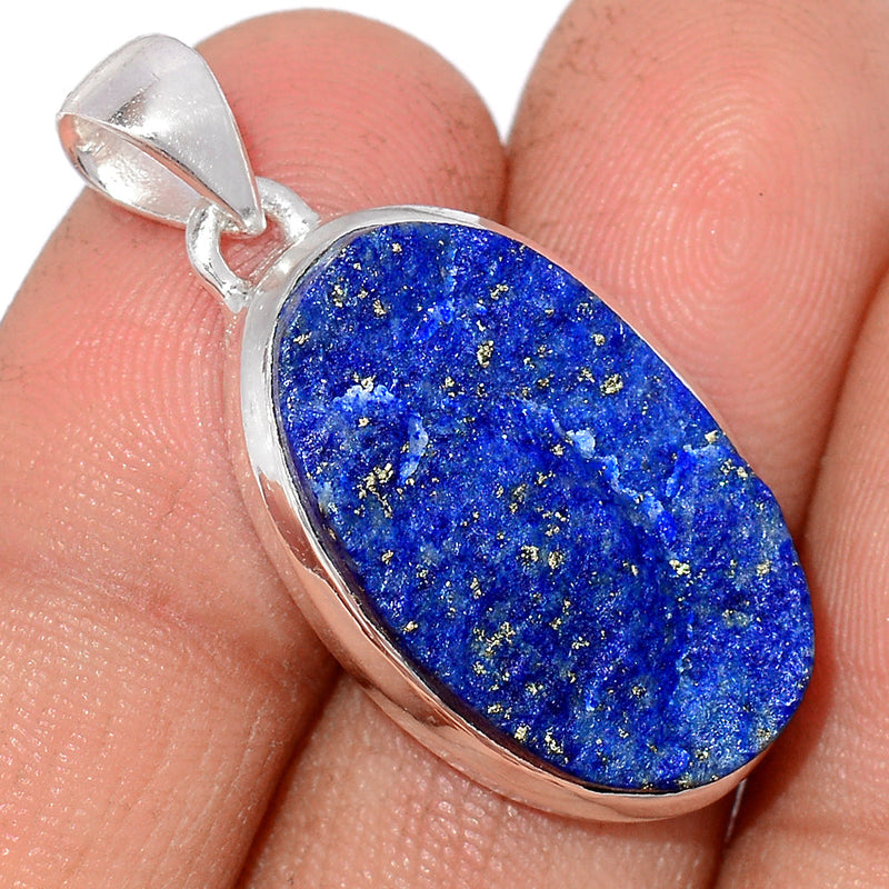 1.3" Lapis Druzy Pendants - LDZP499