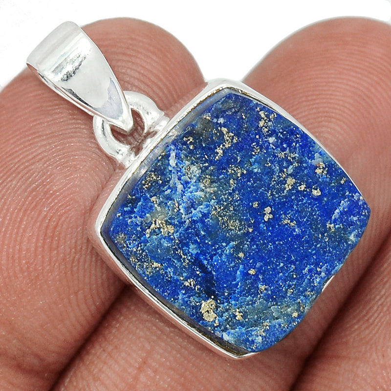 1.1" Lapis Druzy Pendants - LDZP550