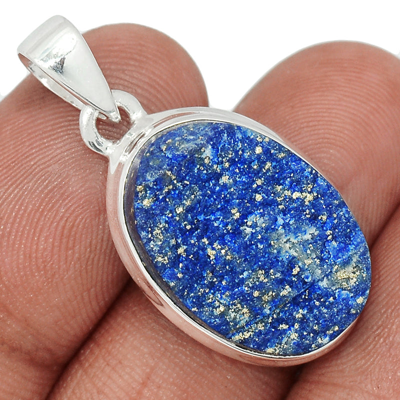 1.3" Lapis Druzy Pendants - LDZP554