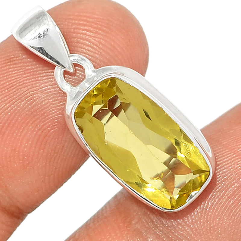 1.1" Lemon Topaz Pendants - LMTP588