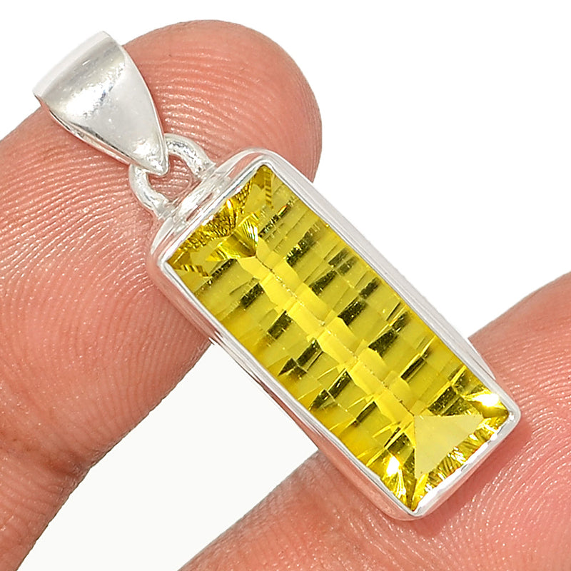 1.2" Lemon Topaz Pendants - LMTP593