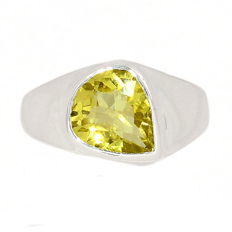 Solid - Lemon Topaz Ring - LMTR437