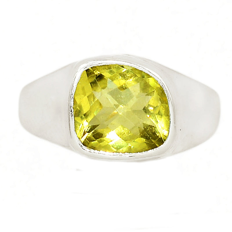 Solid - Lemon Topaz Ring - LMTR440