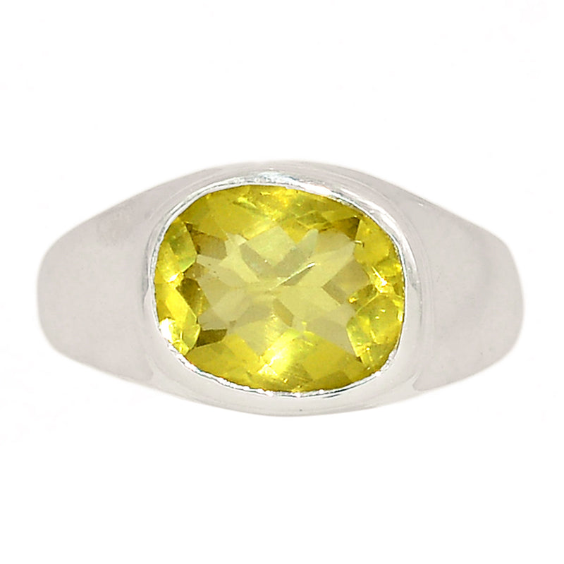 Solid - Lemon Topaz Ring - LMTR441