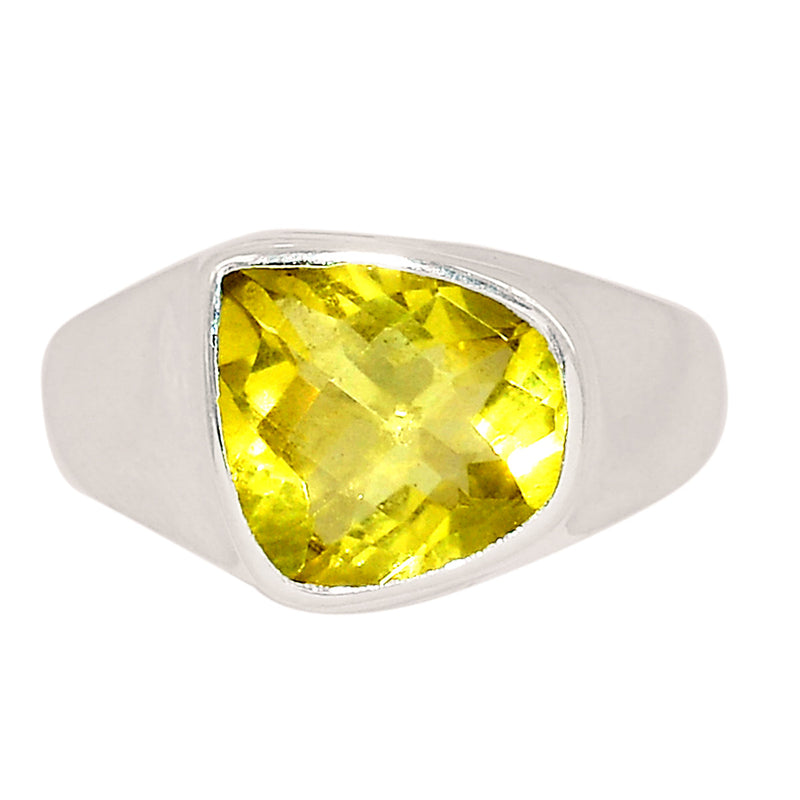 Solid - Lemon Topaz Ring - LMTR442