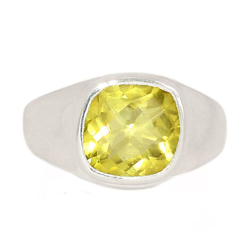 Solid - Lemon Topaz Ring - LMTR443