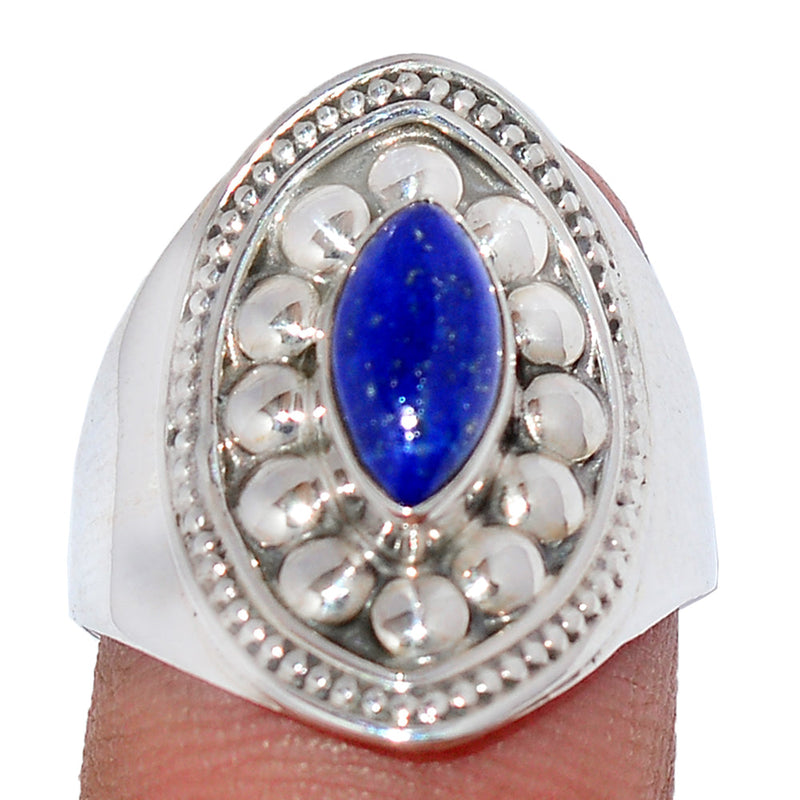 Fine Filigree - Lapis Ring - LPSR3025