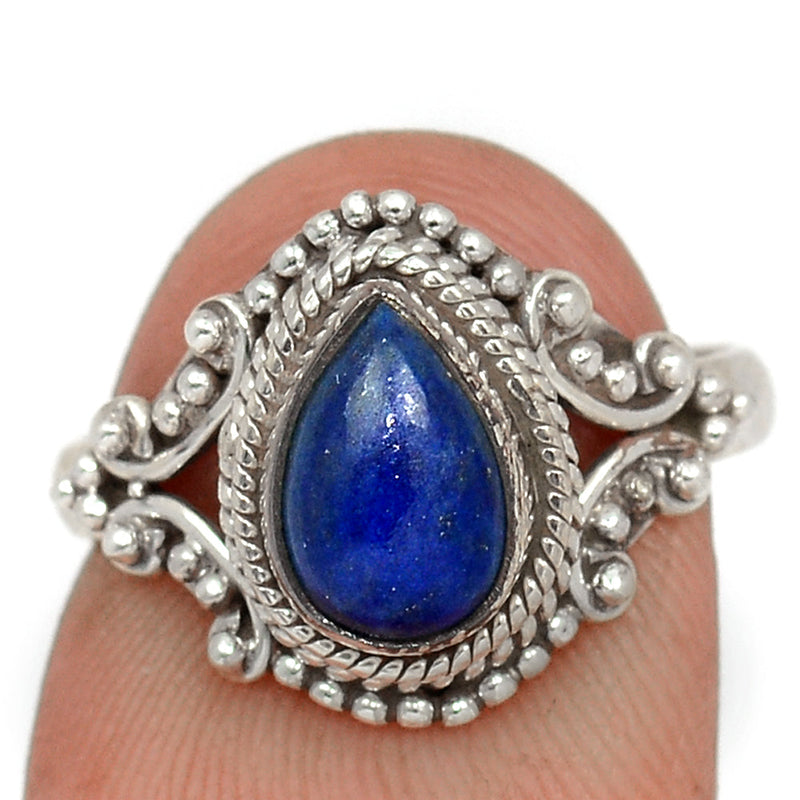 Small Filigree - Lapis Ring - LPSR3437