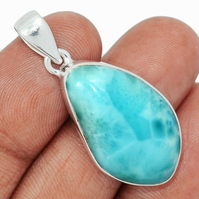 1.5" Larimar Pendants - LRIP3204