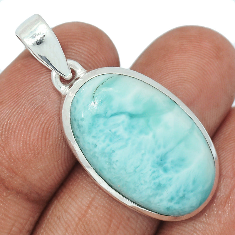 1.5" Larimar Pendants - LRIP3293