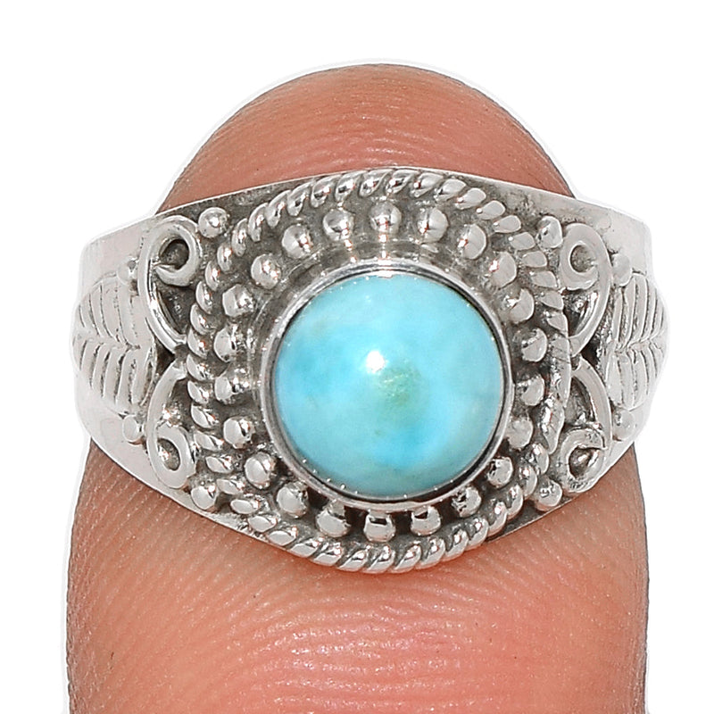 Fine Filigree - Larimar Ring - LRIR3033