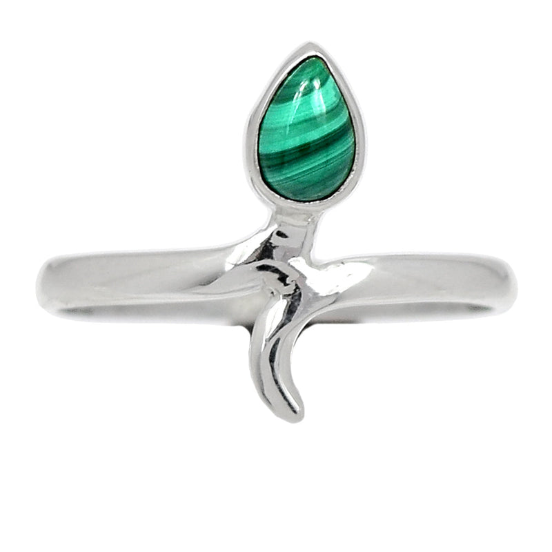 Small Plain - Malachite Ring - MALR2075