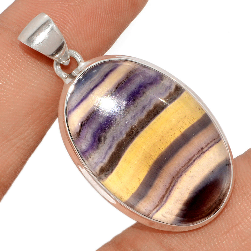 1.7" Rainbow Fluorite Pendants - MFCP1593