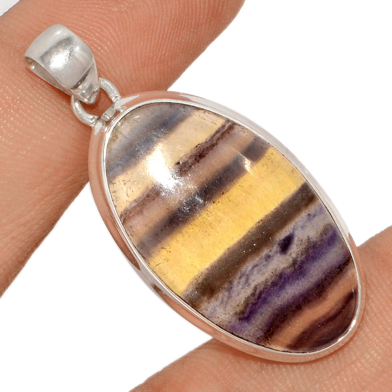 1.7" Rainbow Fluorite Pendants - MFCP1604