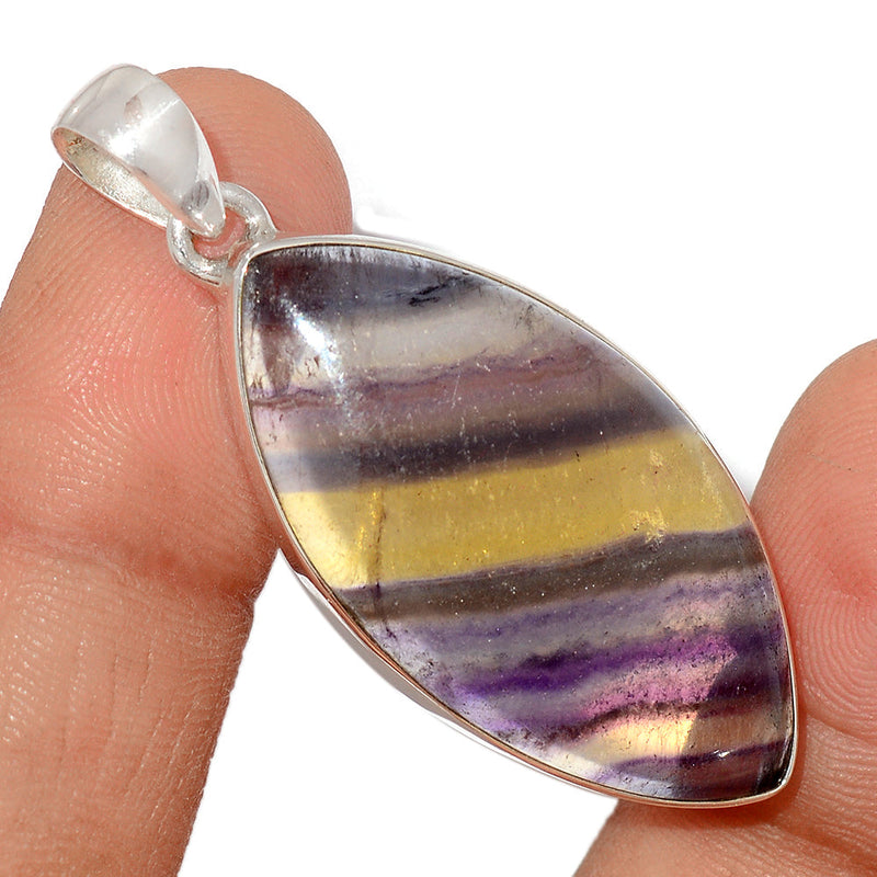 1.8" Rainbow Fluorite Pendants - MFCP1638