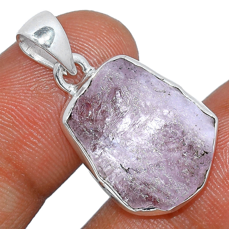 1.1" Morganite Rough Pendants - MGNP682