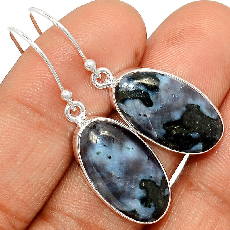 1.5" Mystic Merlinite Crystal Earrings - MMCE42