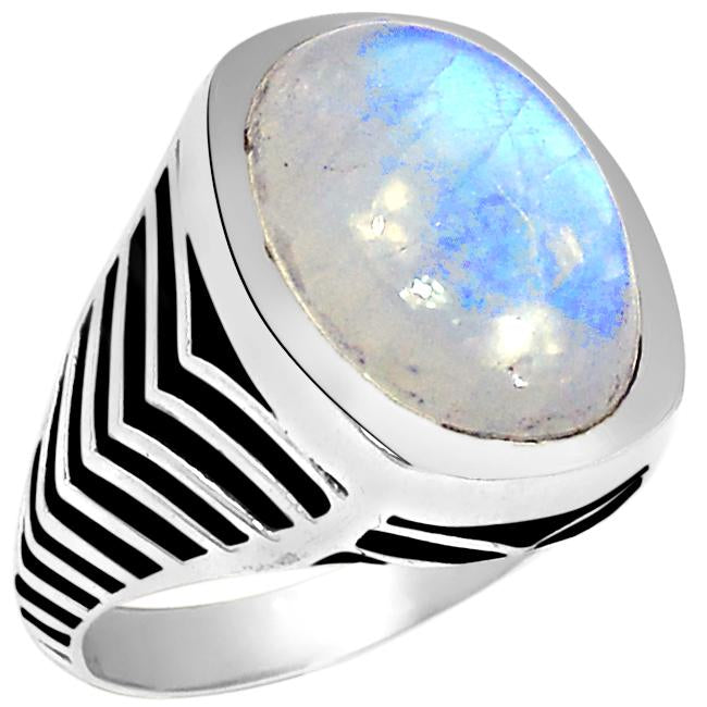 Rainbow Moonstone Men&