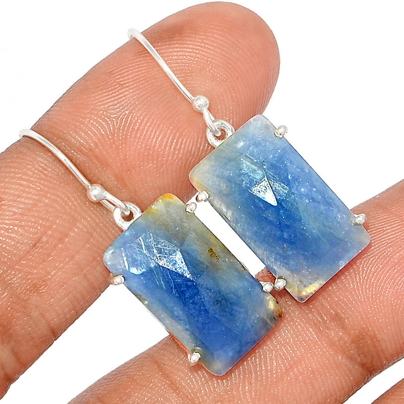 1.3" Claw - Blue Sapphire Earrings - MSPE72