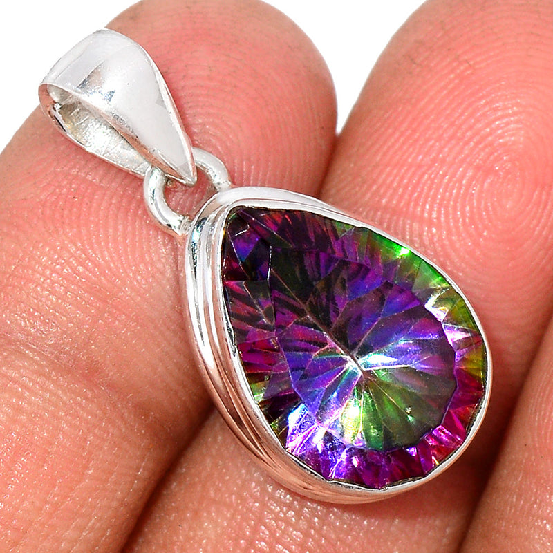 1.1" Mystic Topaz Pendants - MYSP649