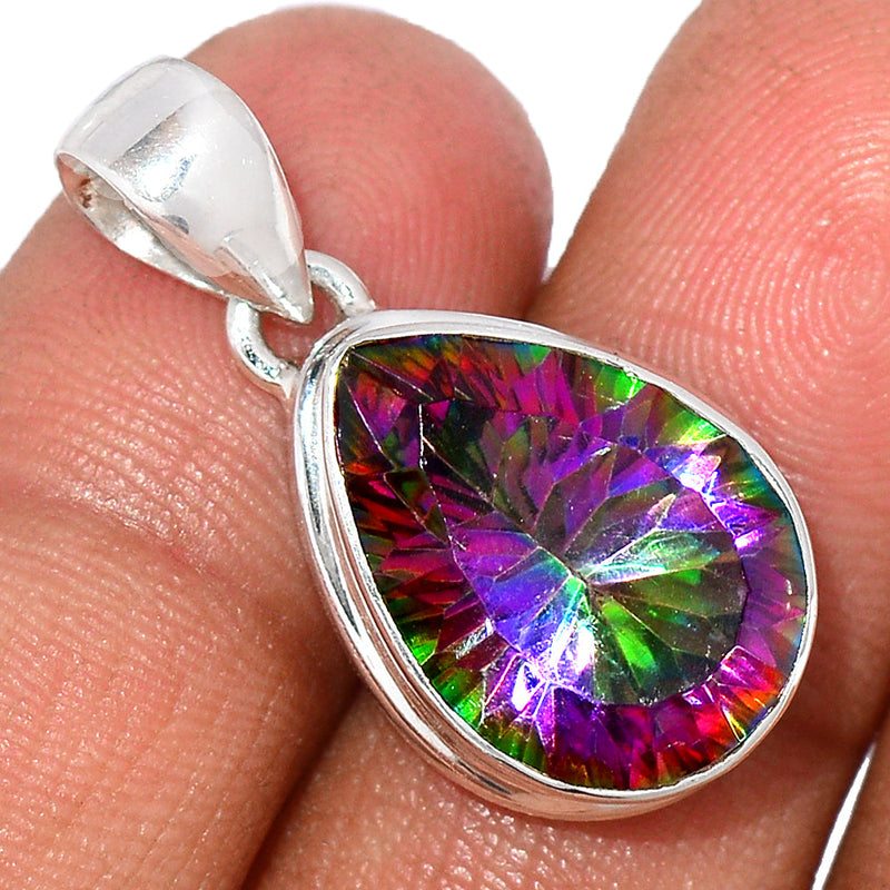 1.1" Mystic Topaz Pendants - MYSP660