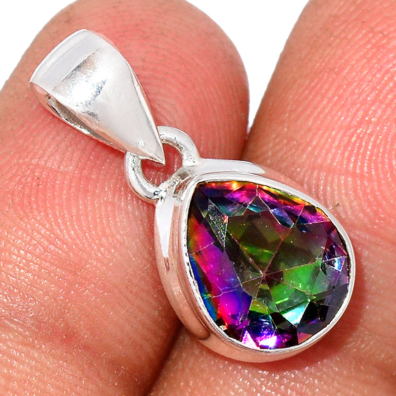 0.8" Mystic Topaz Pendants - MYSP663