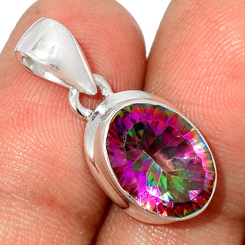 1" Mystic Topaz Pendants - MYSP665