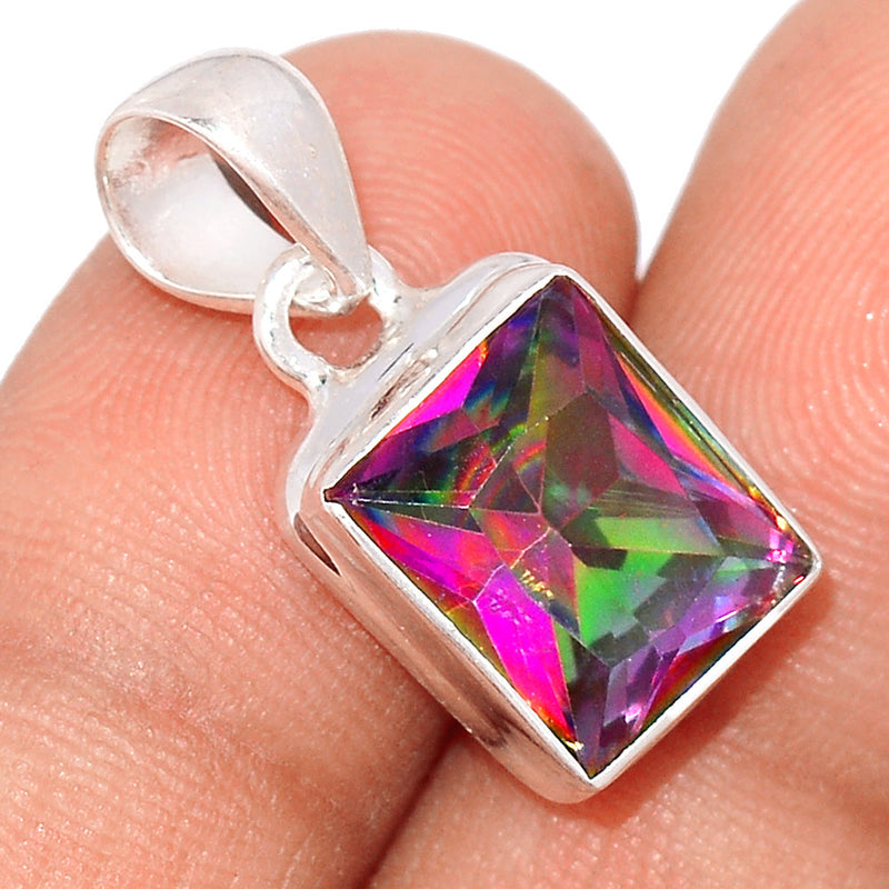 0.8" Mystic Topaz Pendants - MYSP671