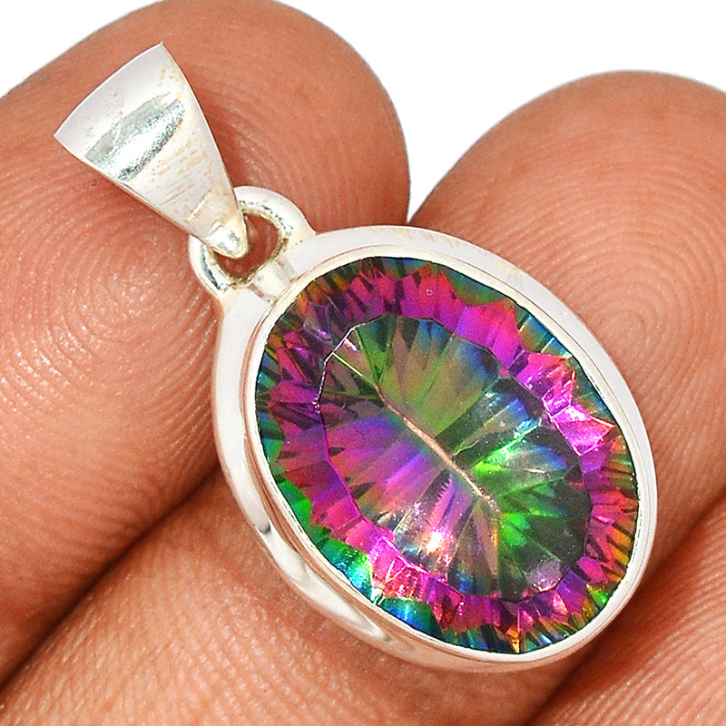 1.2" Mystic Topaz Pendants - MYSP718