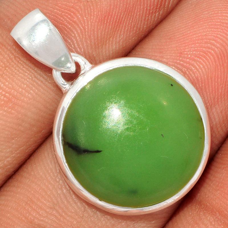 1.1" Nephrite Jade Pendants - NFZP798