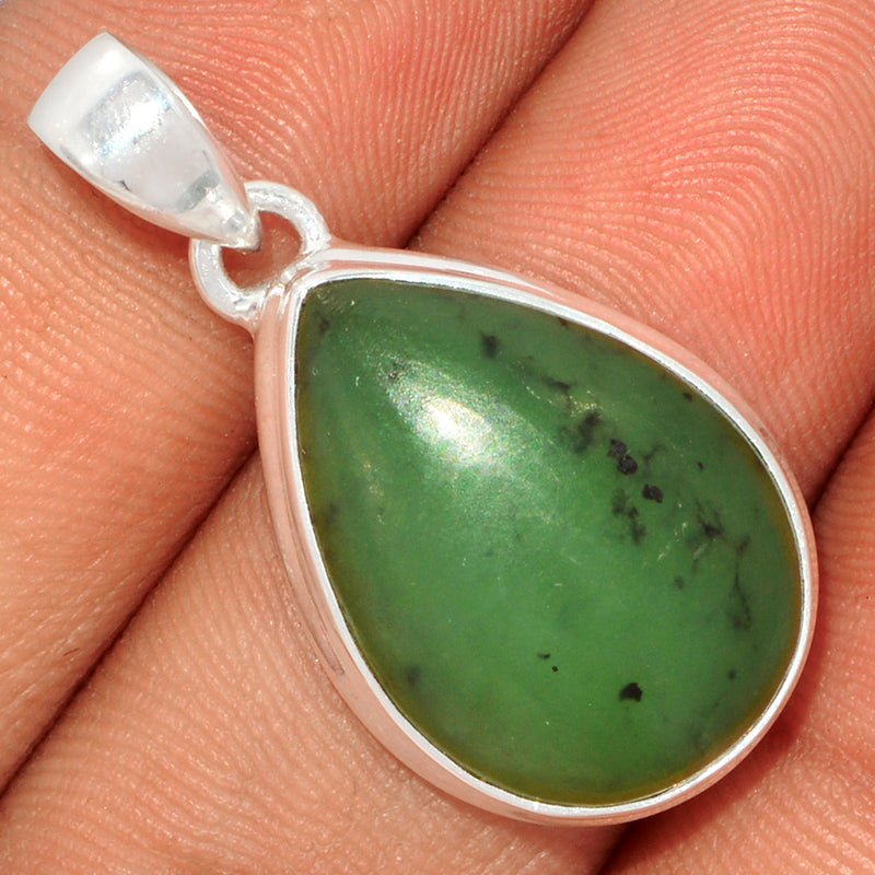 1.2" Nephrite Jade Pendants - NFZP807