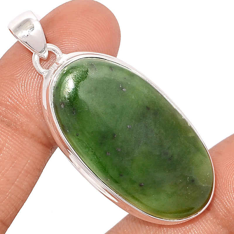 1.8" Nephrite Jade Pendants - NFZP926