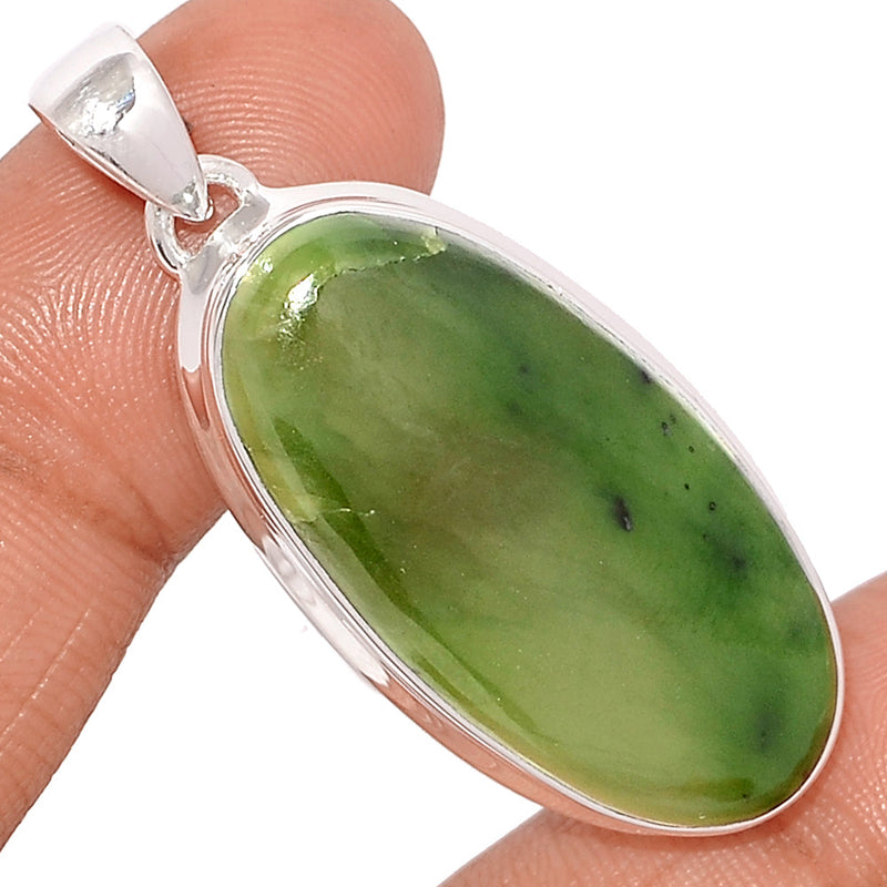 1.8" Nephrite Jade Pendants - NFZP927