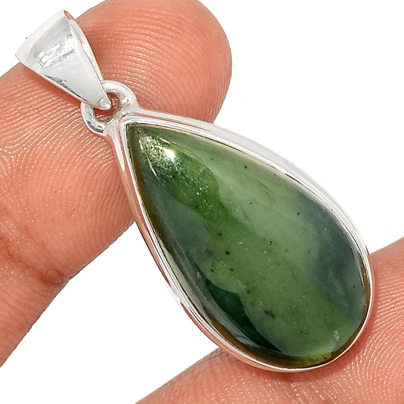 1.5" Nephrite Jade Pendants - NFZP941