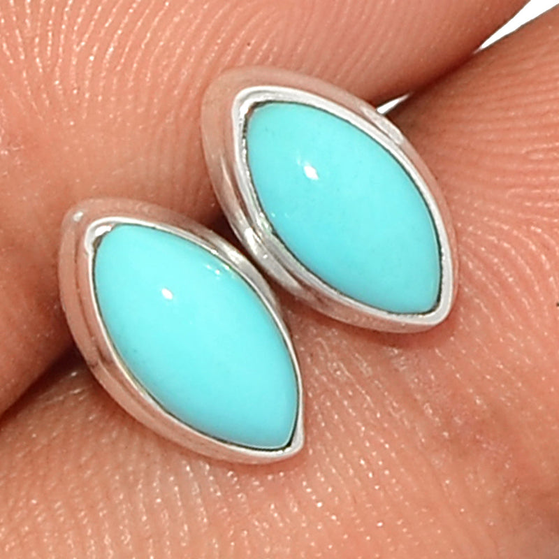 Nautal Kingman Turquoise Studs - NKTS68