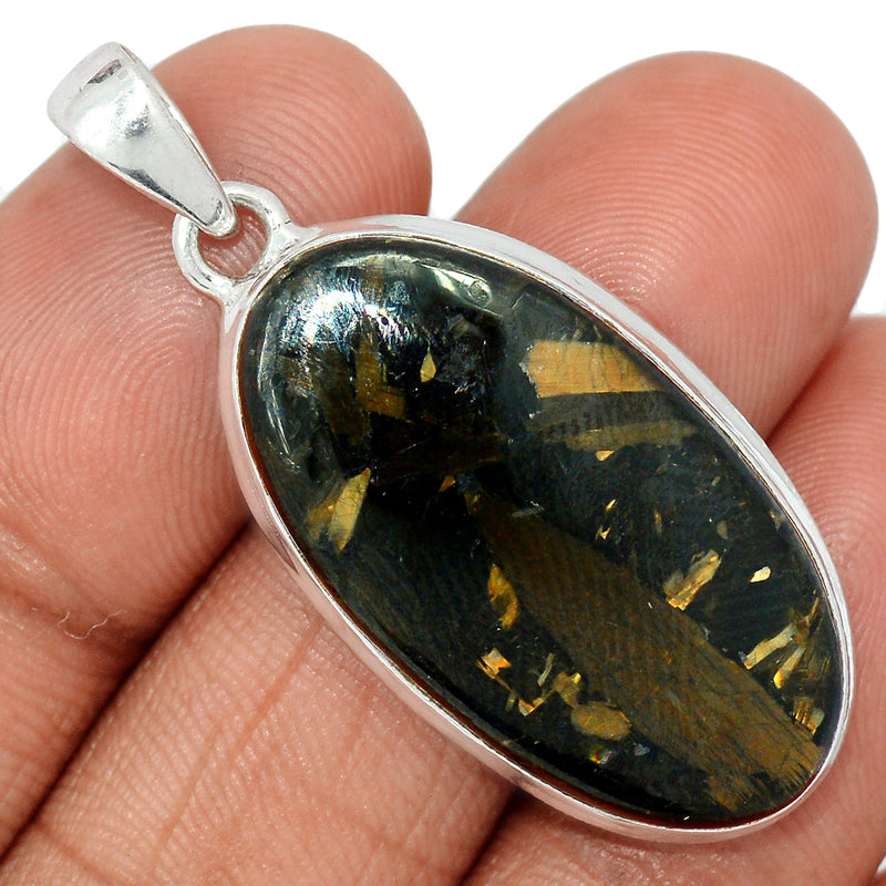 1.7" Nuummite Pendants - NUMP468