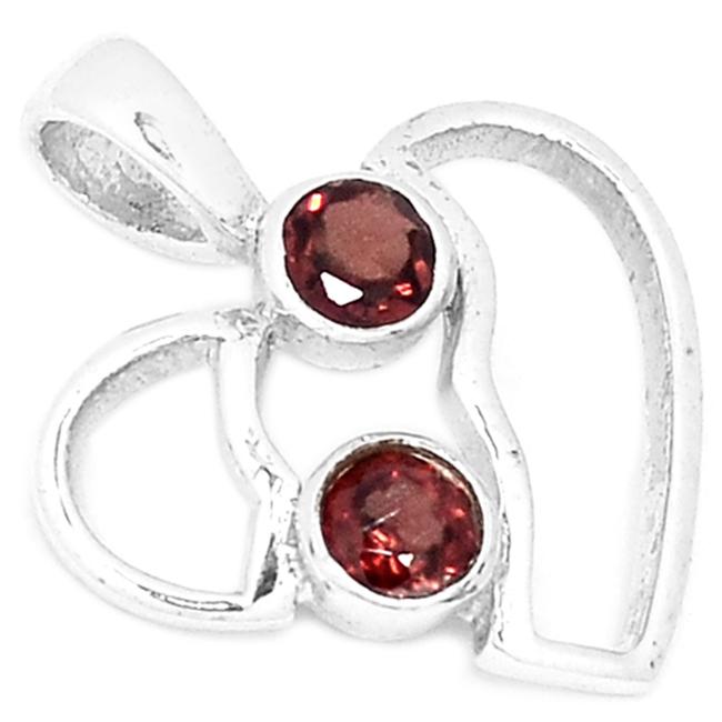 0.7" Garnet Pendants - P1315G