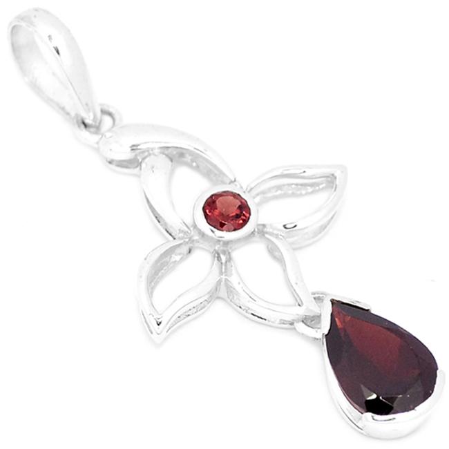 2.1" Garnet Pendants - P1332G