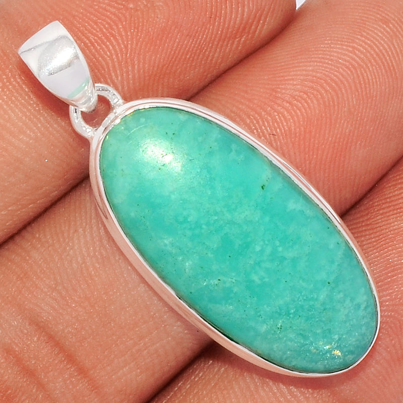 1.5" Peruvian Amazonite Pendants - PANP49