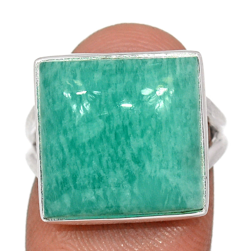 Peruvian Amazonite Ring - PANR236