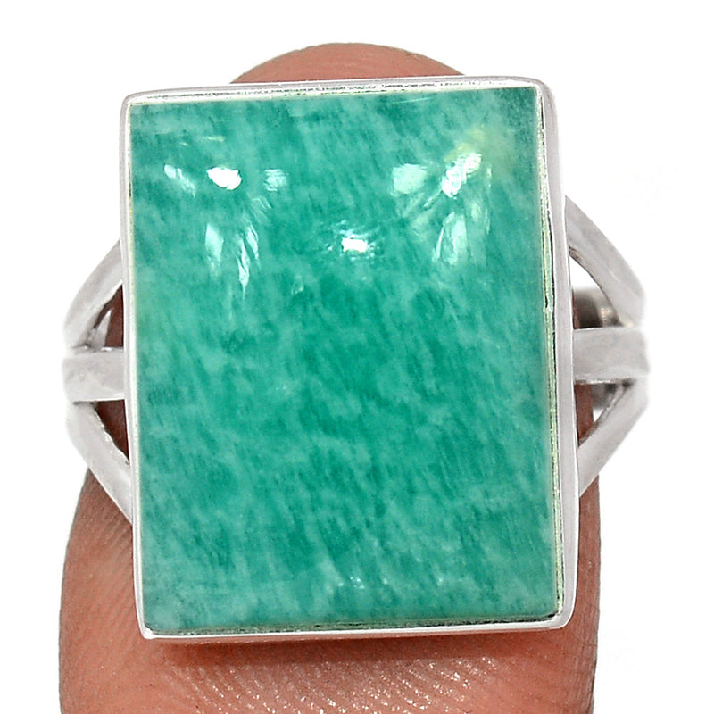 Peruvian Amazonite Ring - PANR242