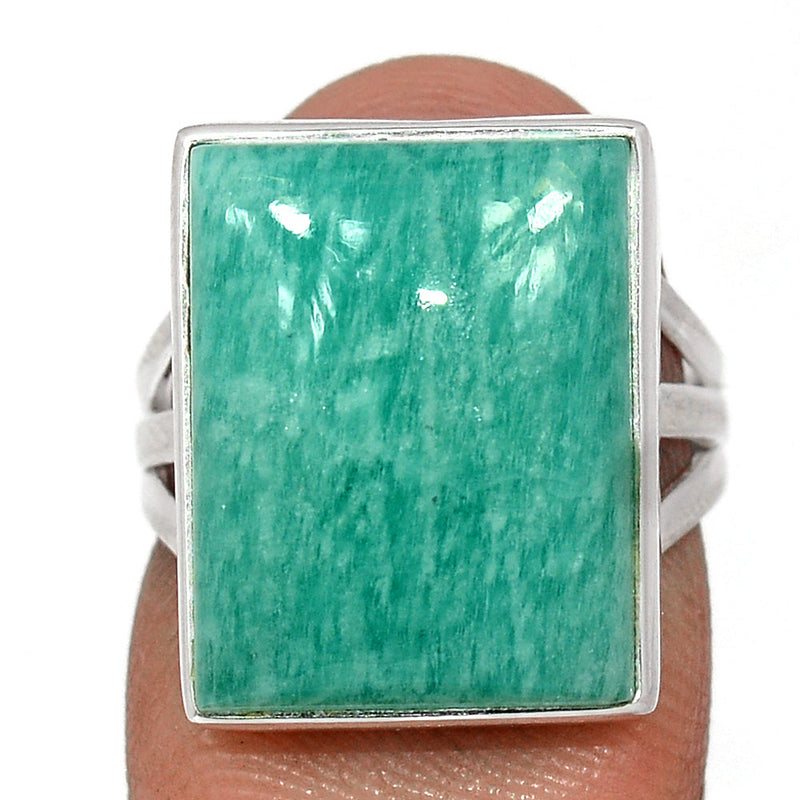 Peruvian Amazonite Ring - PANR261