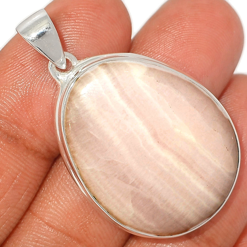 1.7" Mangano Calcite Pendants - PARP112