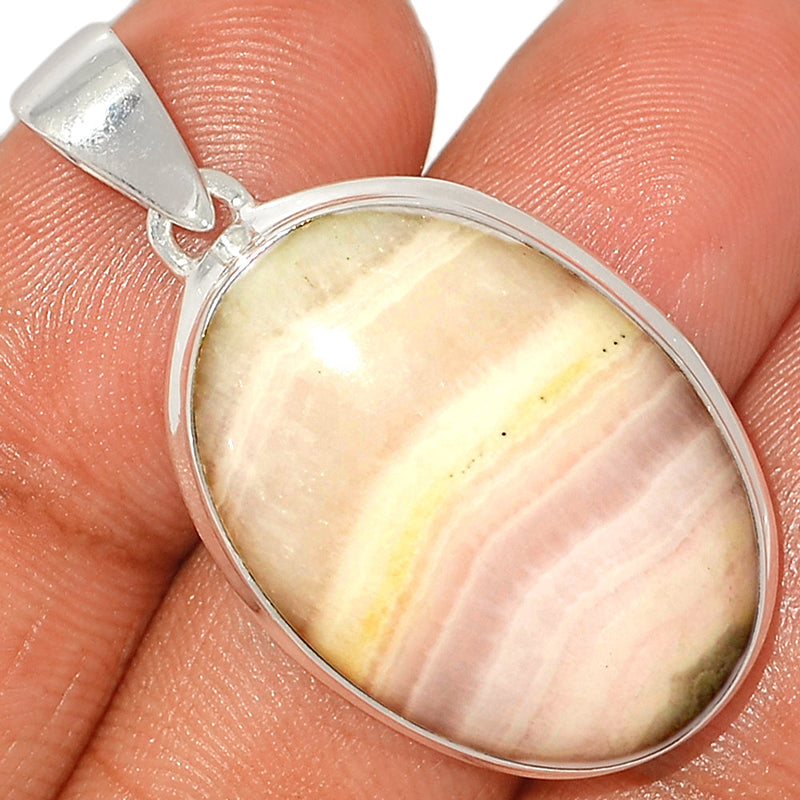 1.6" Mangano Calcite Pendants - PARP117